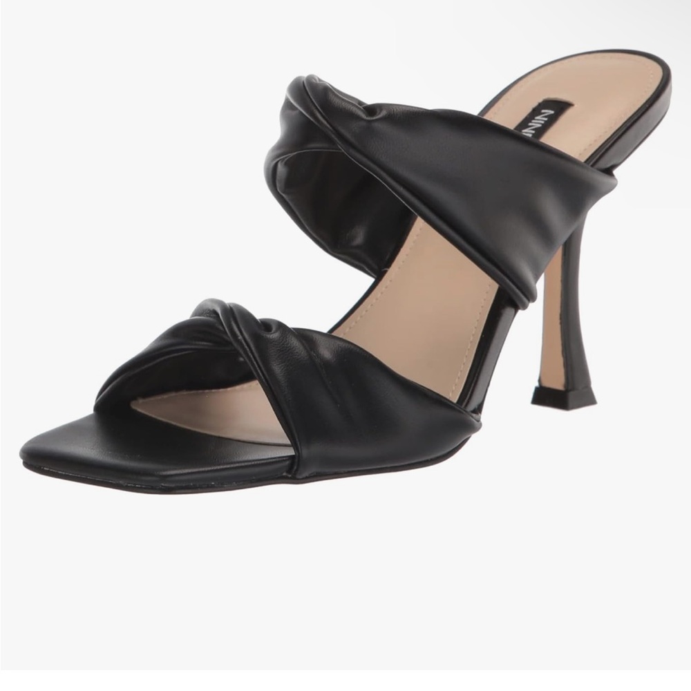 Nine West Seeya Elegant Black Women's Heeled Sandals